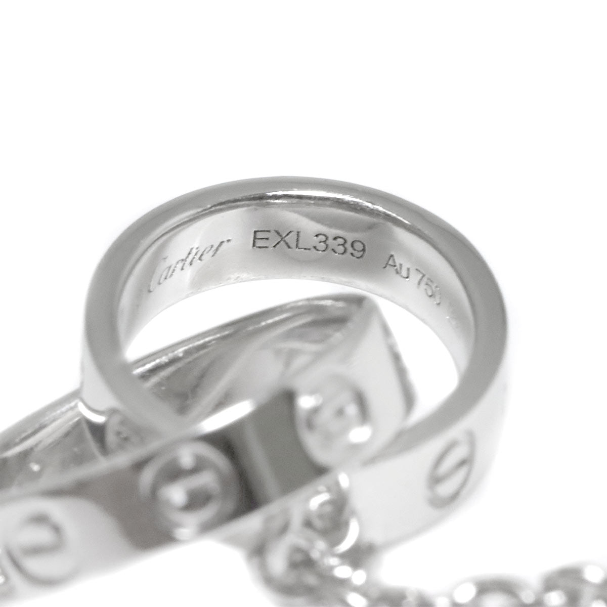Baby Love Necklace 18K White Gold 750
