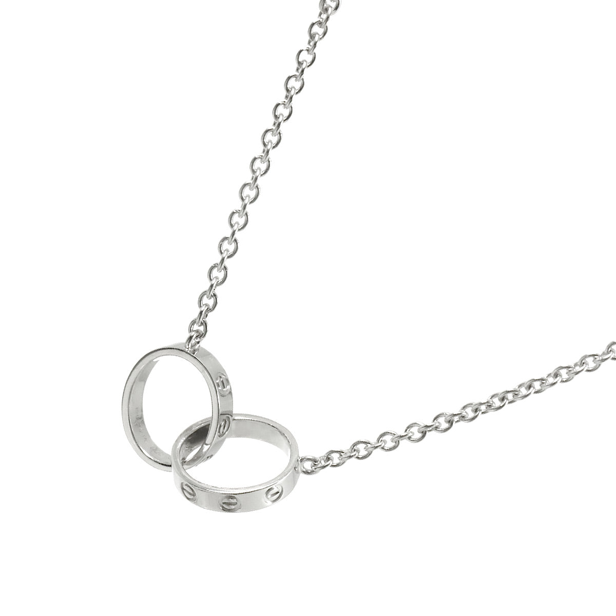 Baby Love Necklace 18K White Gold 750