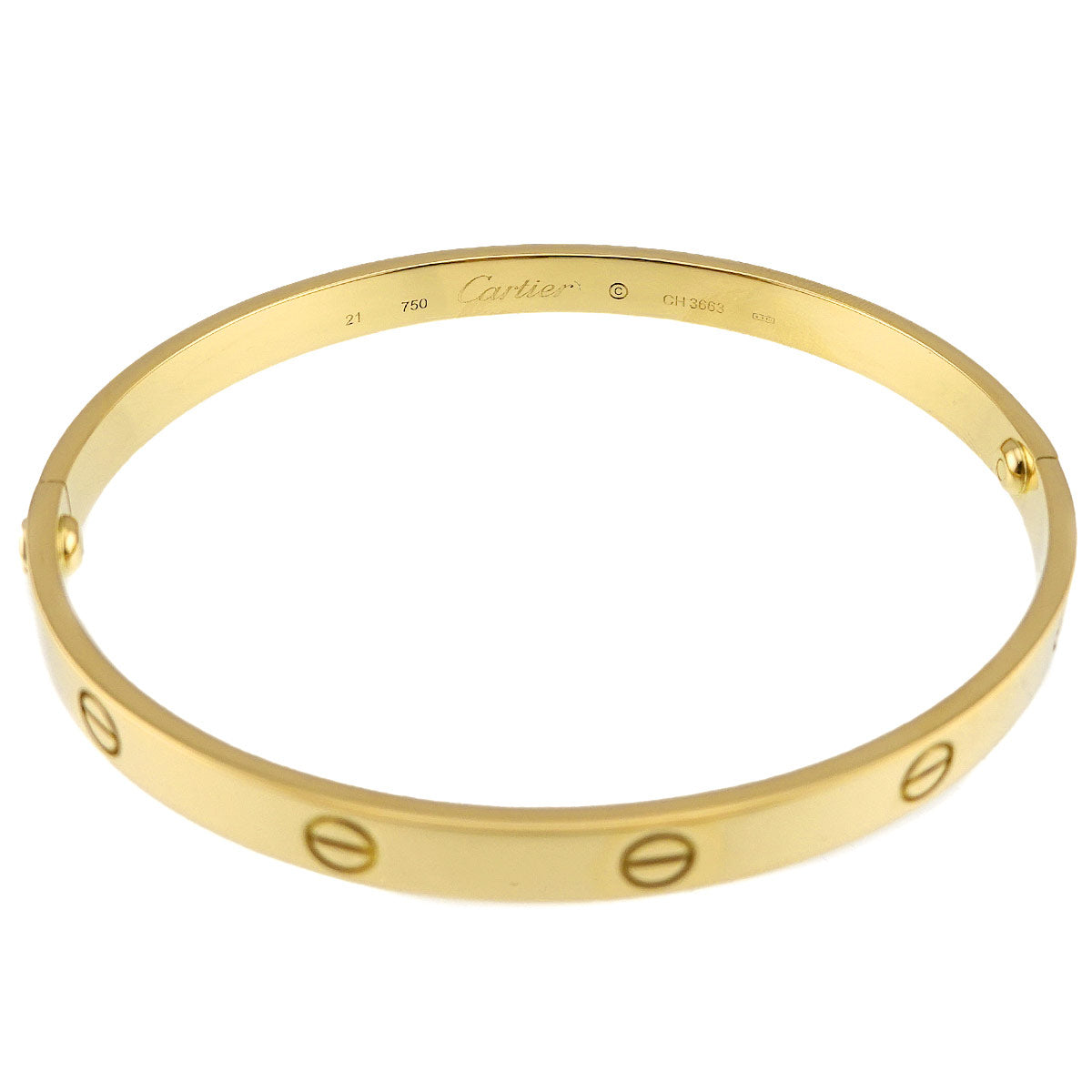 Love Bracelet 18K Yellow Gold 750 Size21