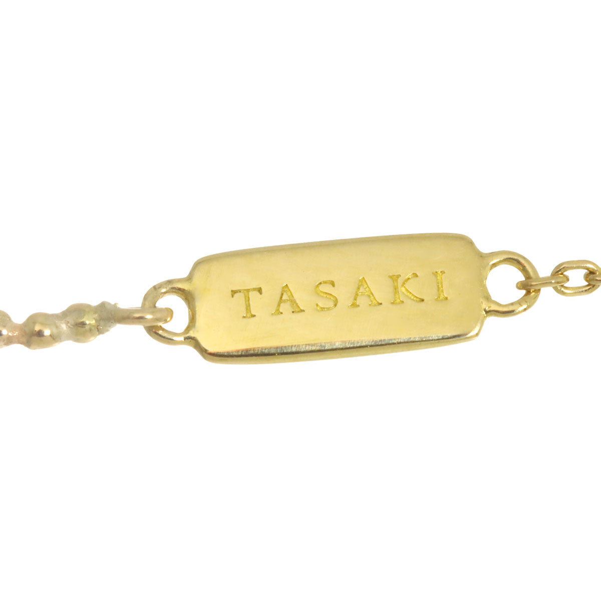 Diamond 0.13ct Long Necklace 18K Yellow Gold 750