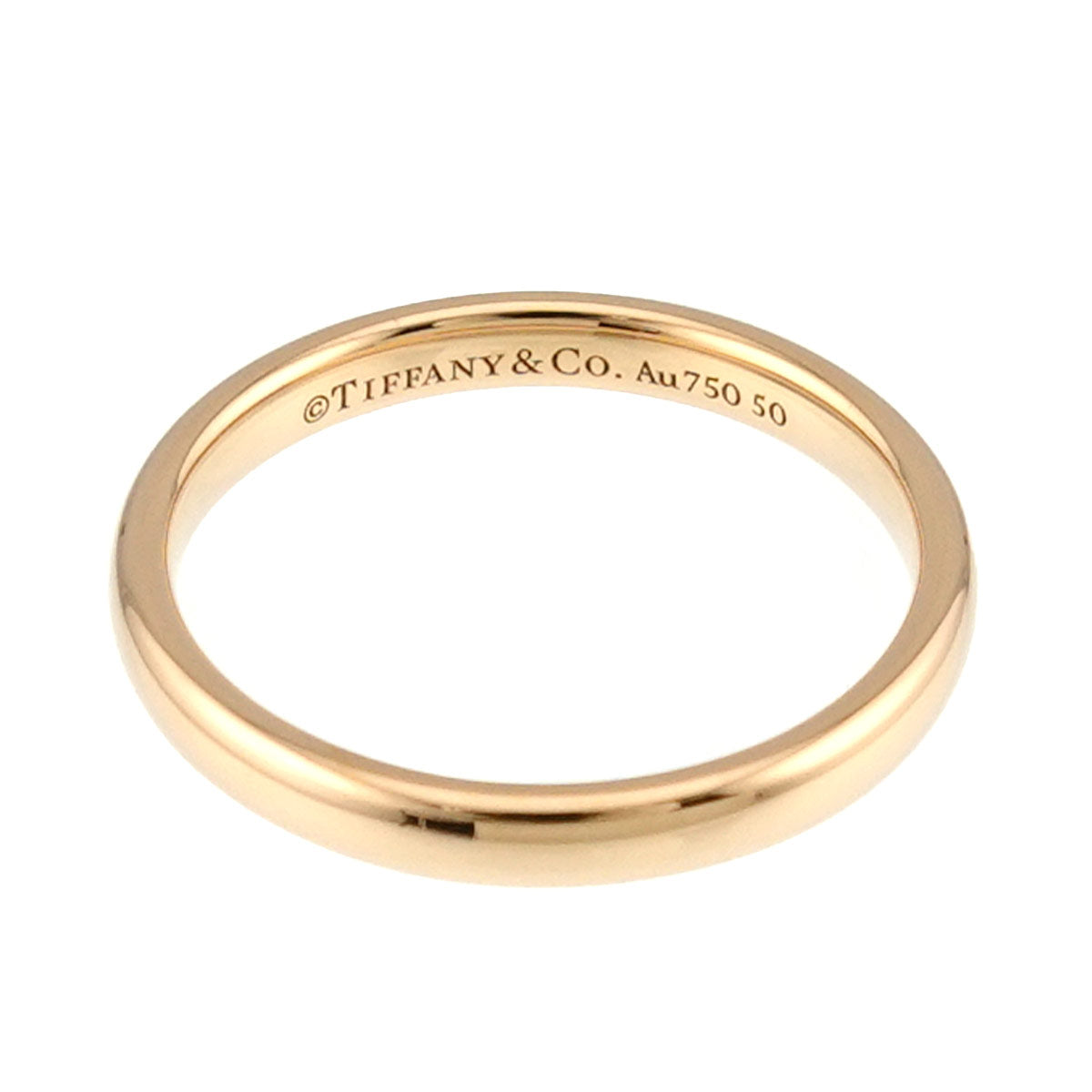 Forever Ring 18K Pink Gold 750 size5.25(US)