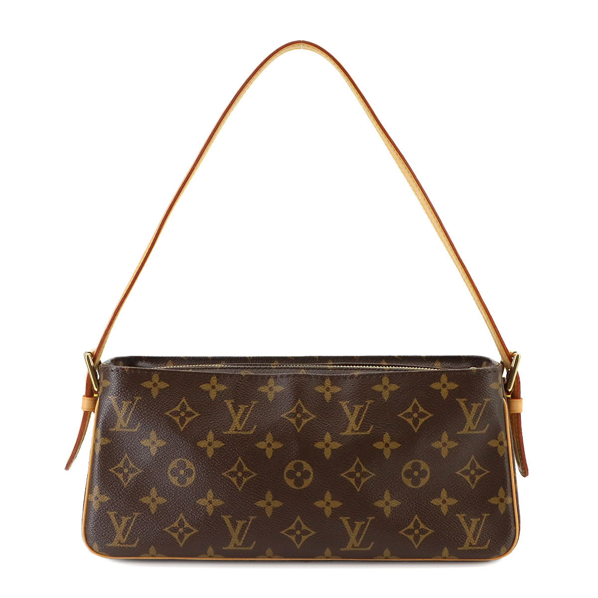 Monogram Viva Cite MM Shoulder Bag Brown M51164 Purse
