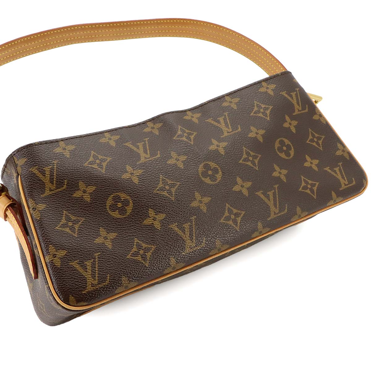 Monogram Viva Cite MM Shoulder Bag Brown M51164 Purse