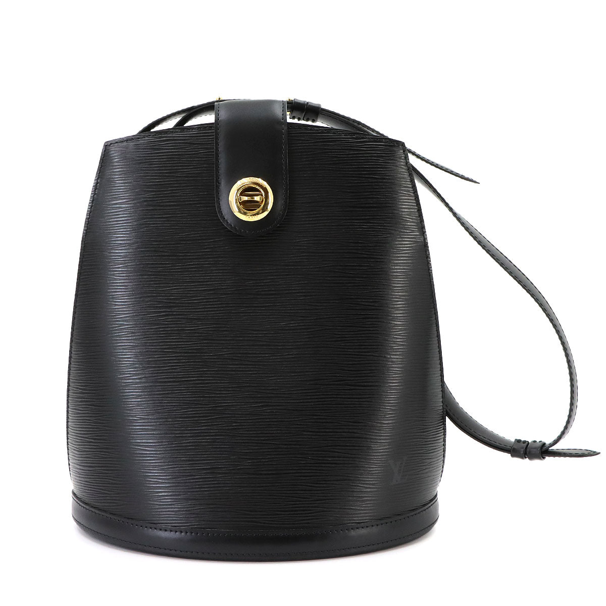 Epi Cluny Shoulder Bag Leather Noir M52252 Purse