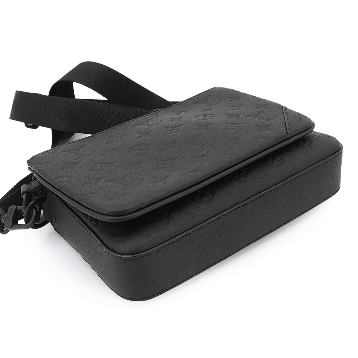 Monogram Shadow Trio Messenger Shoulder Bag Noir M46602