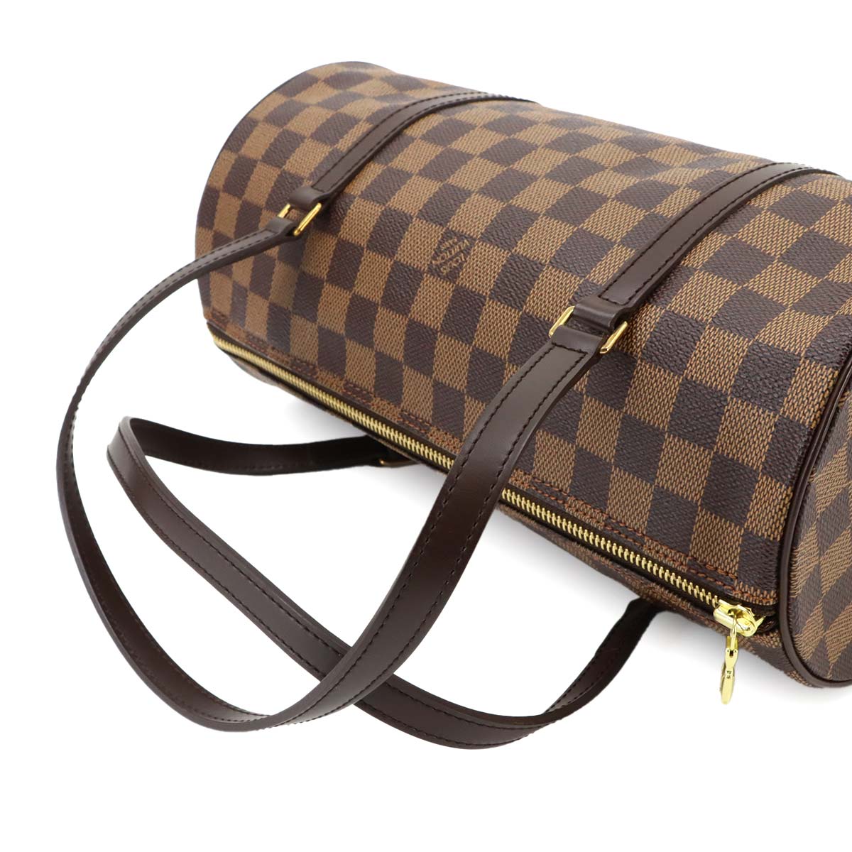 Damier Papillon 30 Hand Bag Ebene N51303 Pouch Purse