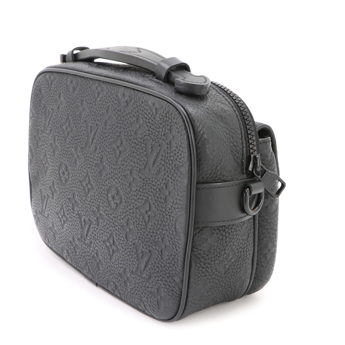 Monogram Taurillon S Lock Messenger Hand Shoulder Bag