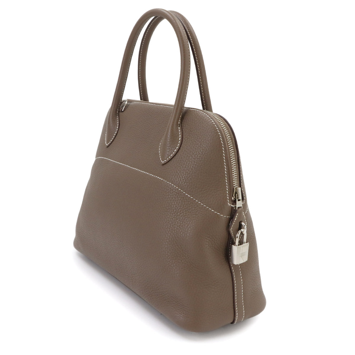 Bolide 31 Hand Shoulder Bag Taurillon Clemence Etoupe
