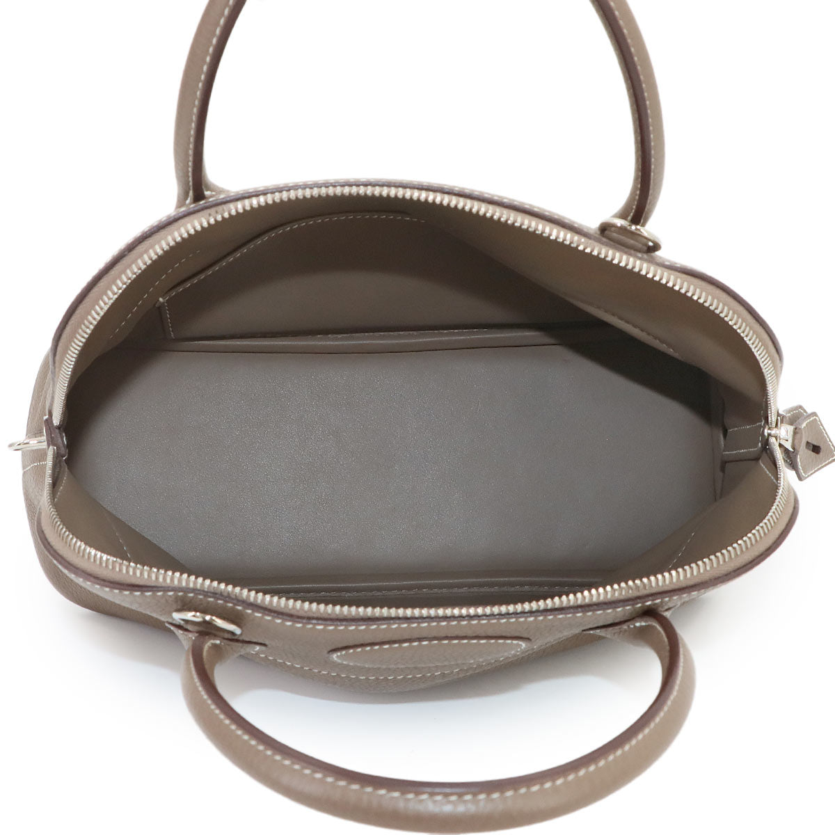 Bolide 31 Hand Shoulder Bag Taurillon Clemence Etoupe