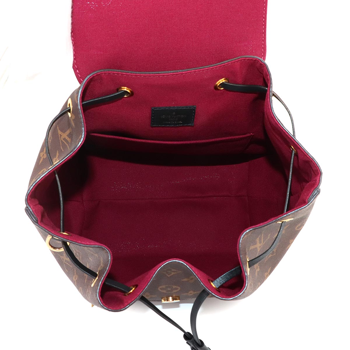 Monogram Montsouris NM PM Backpack Noir M45515 Purse