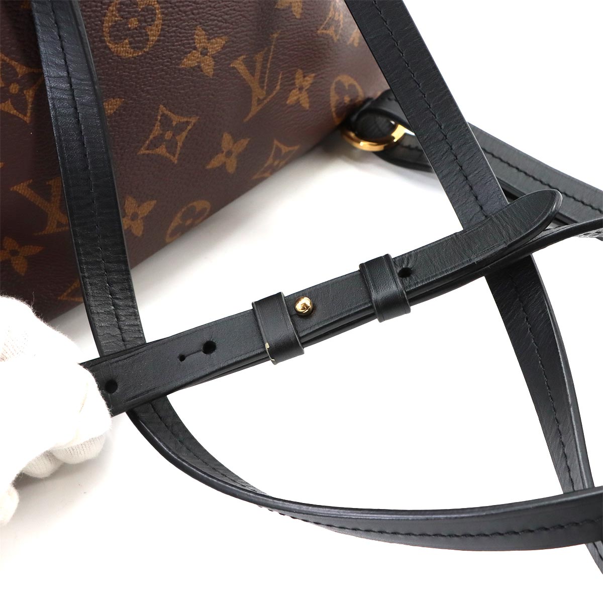 Monogram Montsouris NM PM Backpack Noir M45515 Purse