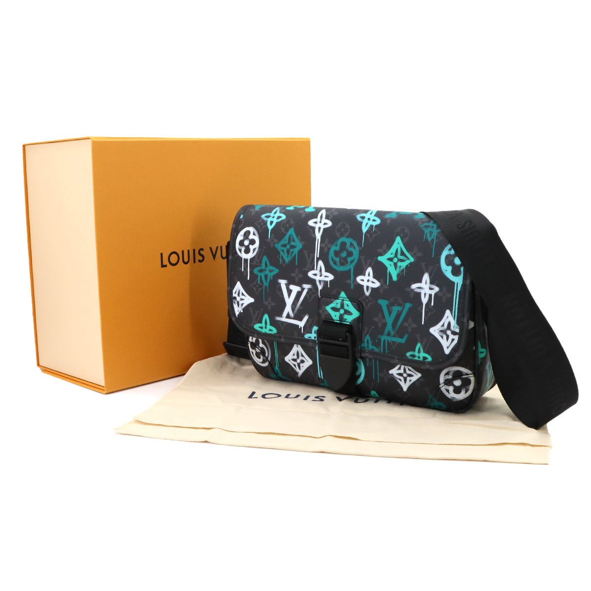 Monogram Archy Messenger Shoulder Bag M21394