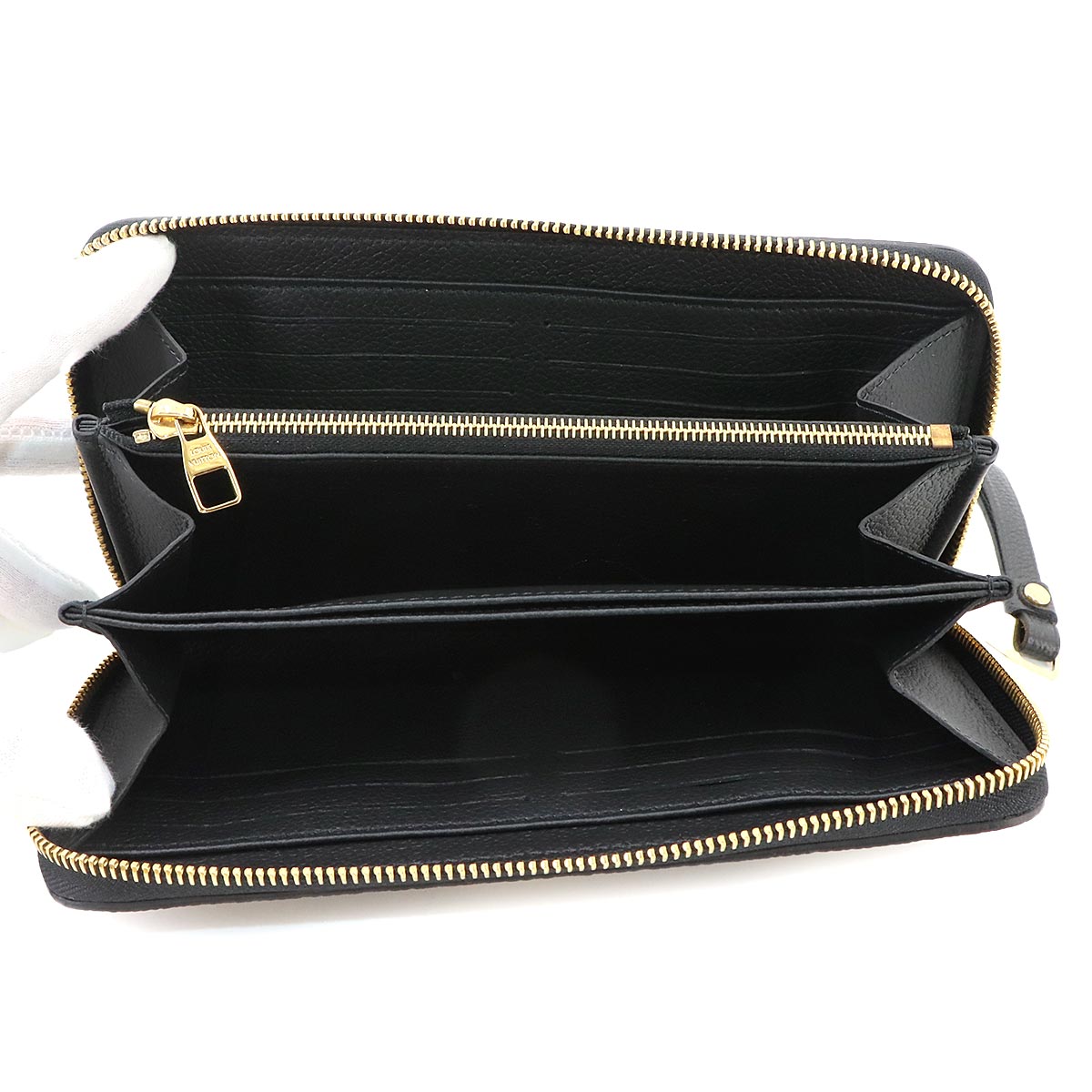 Bicolor Monogram Empreinte Zippy Wallet Leather M80481