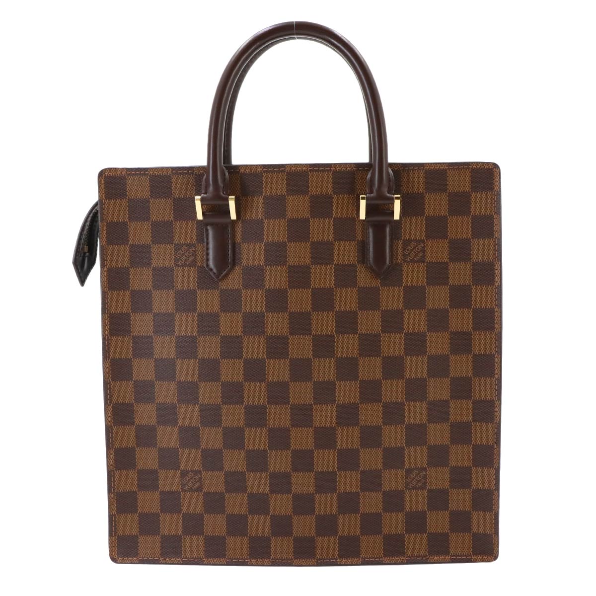 Damier Venice PM Tote Bag Ebene N51145 Brown Purse