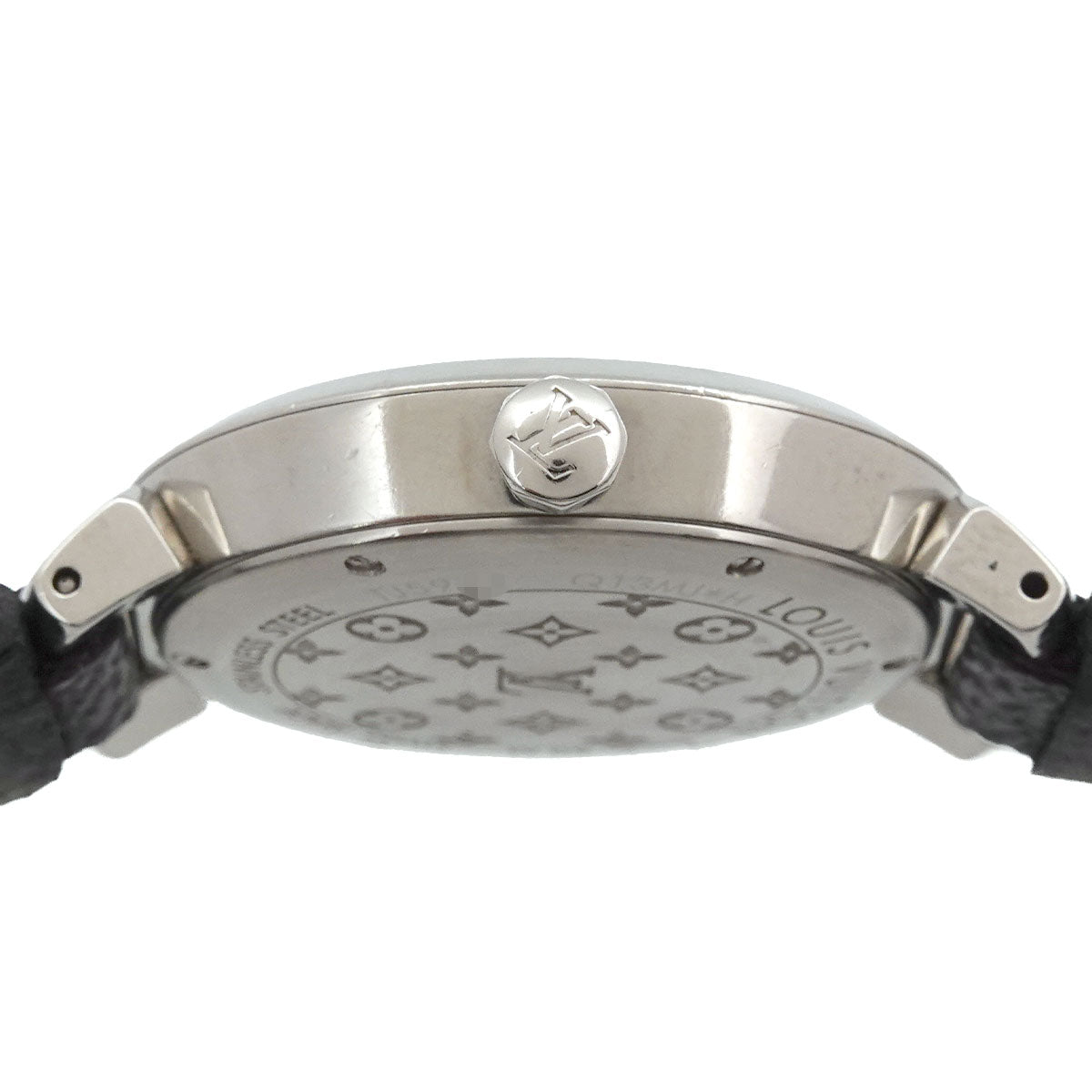 Tambour Monogram Q13MJH Silver Dial Ladies watch