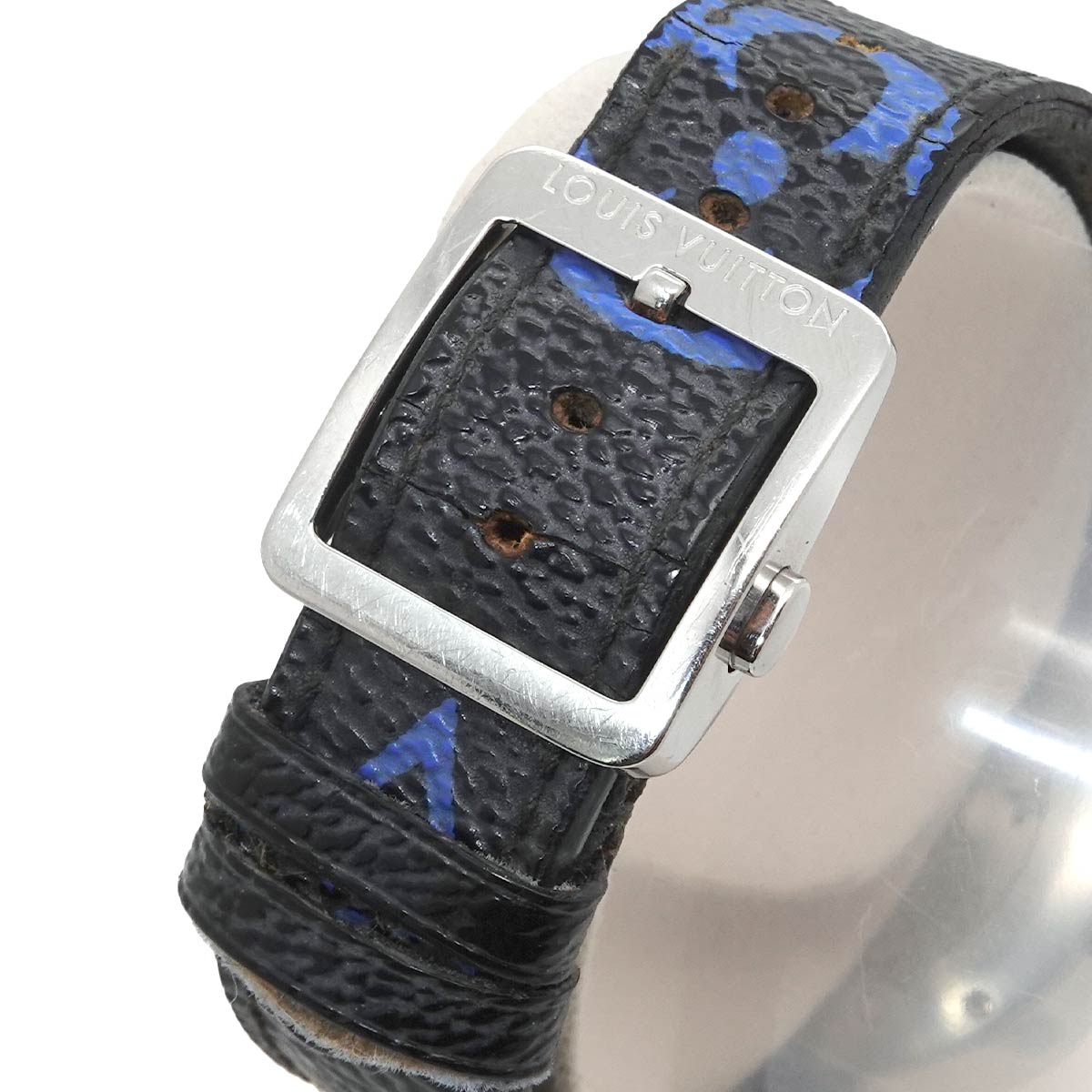 Tambour Monogram Q13MJH Silver Dial Ladies watch