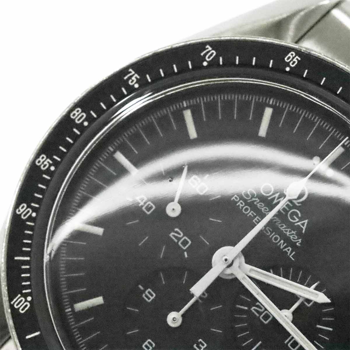 Speedmaster Professional Moon Watch 3570 50 Black Dial Mens