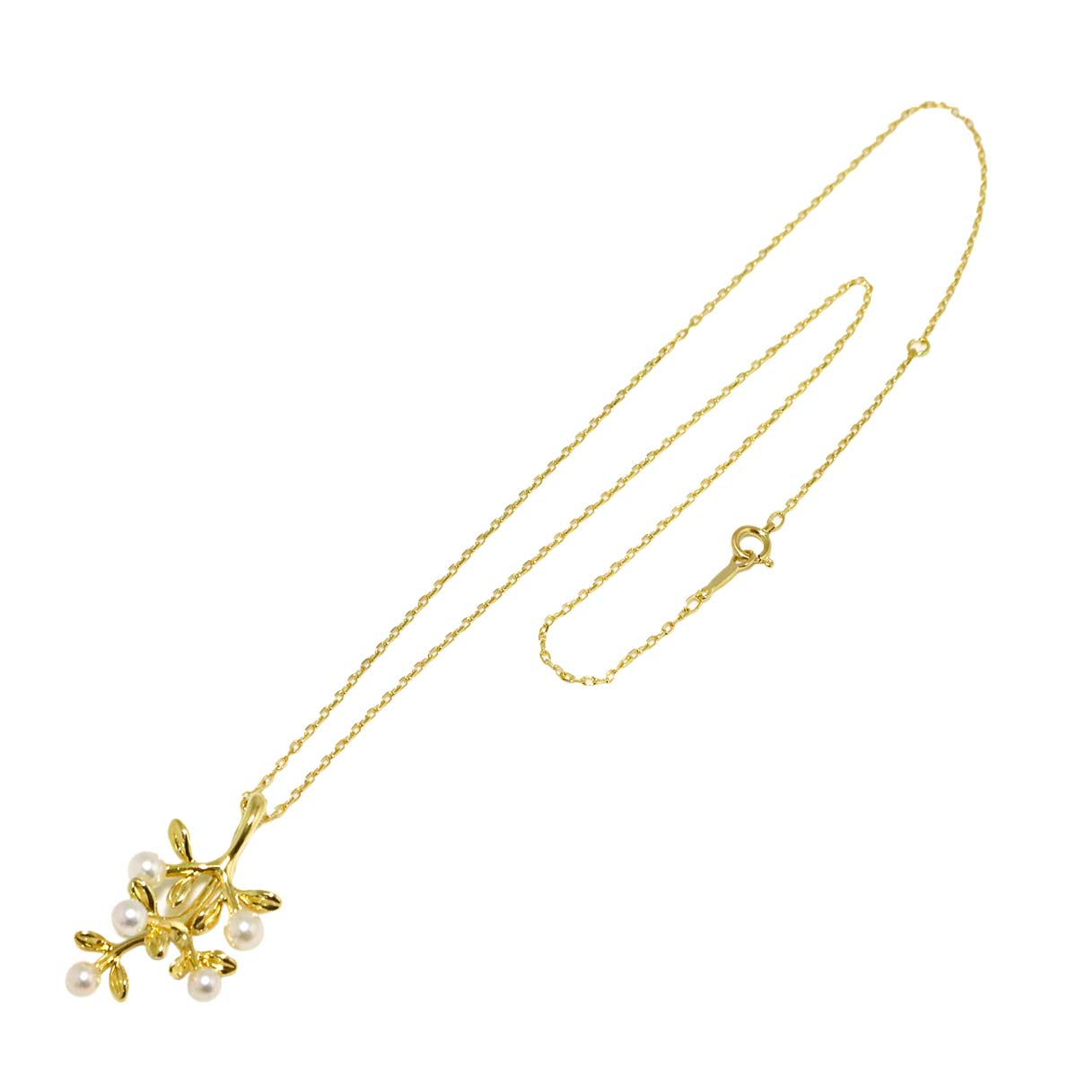 Baby Pearl 4.5-3.8mm Necklace 18K YG 750
