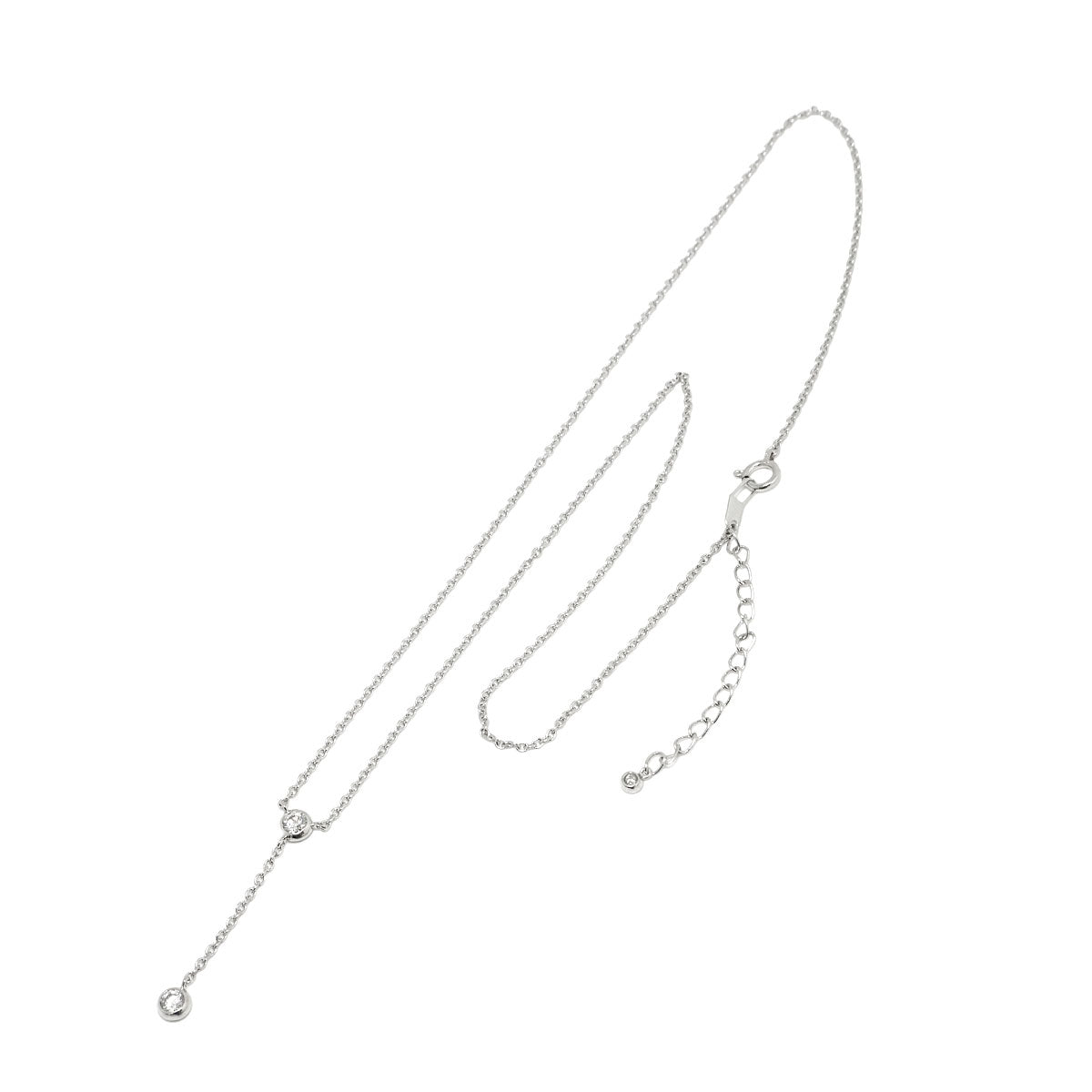 Diamond 0.20ct Necklace Pt Platinum