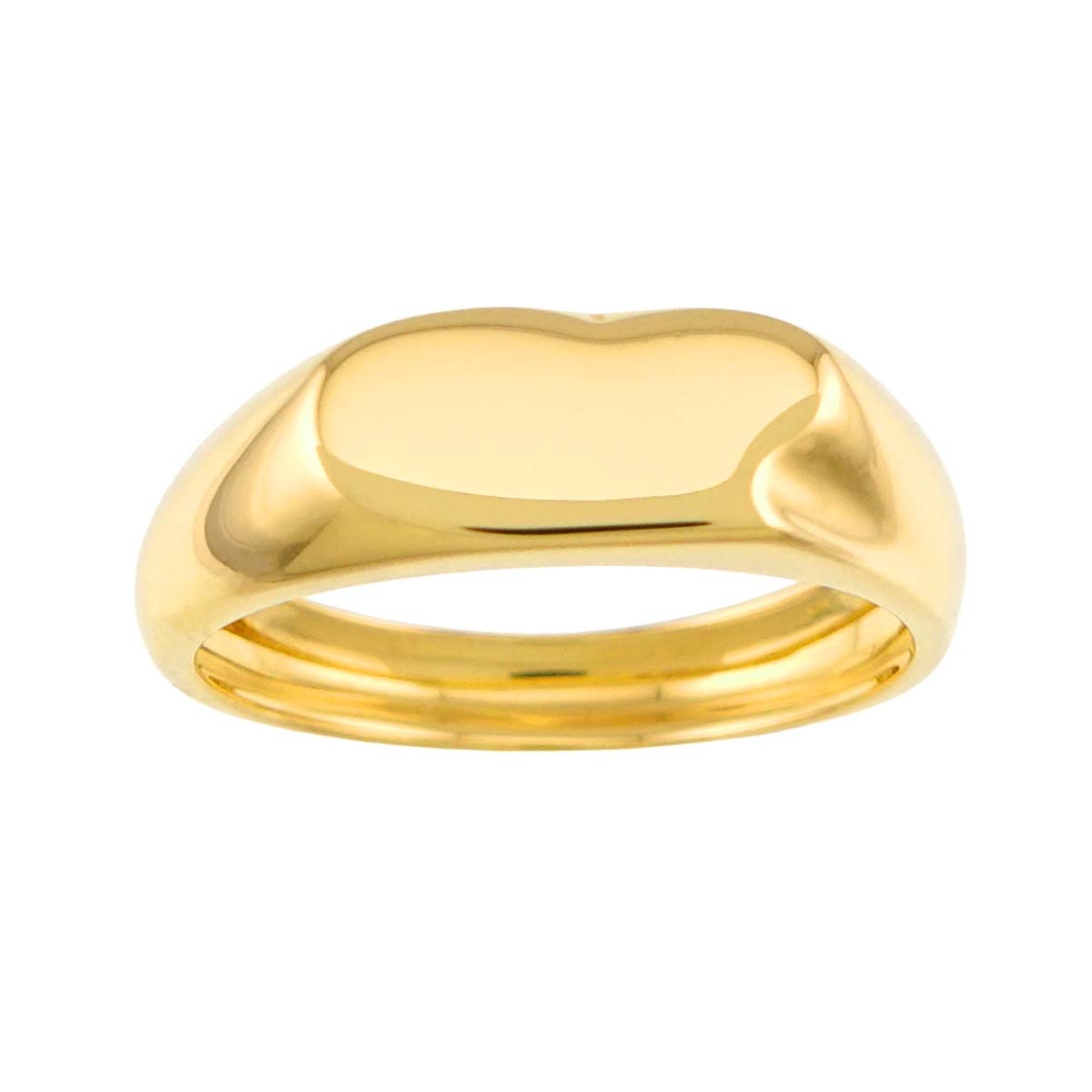 Full Heart Ring 18K YG 750 Size6.75-7.25(US)