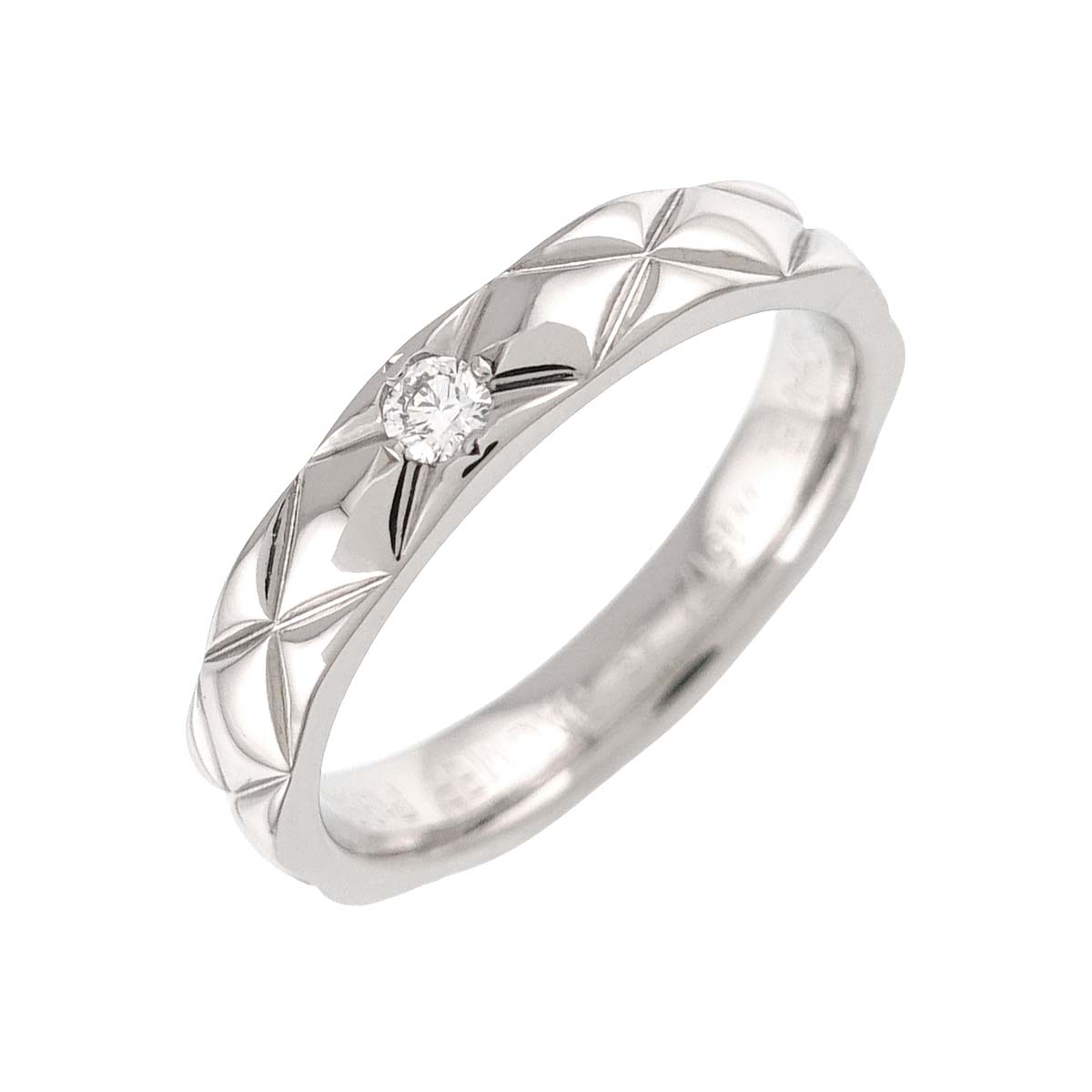 Diamond Ring Pt Platinum size49 5-5.25(US)