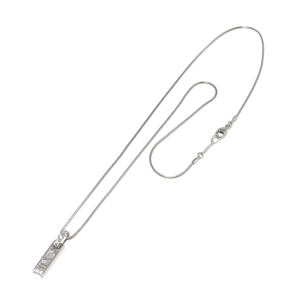 Atlas Diamond Necklace 18K White Gold 750