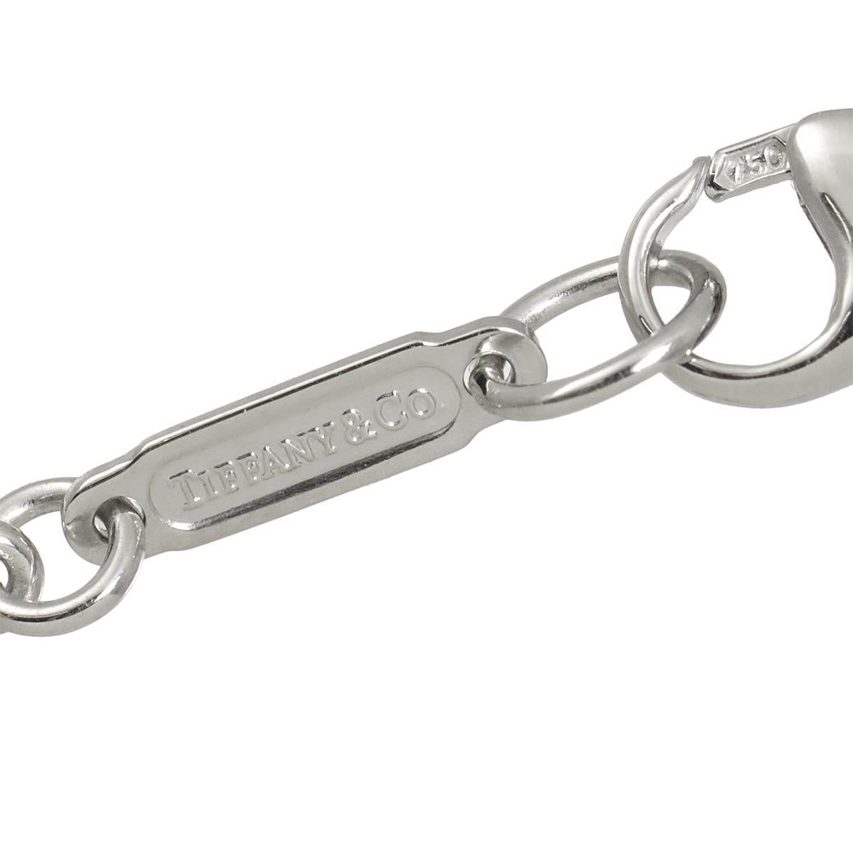 Atlas Diamond Necklace 18K White Gold 750