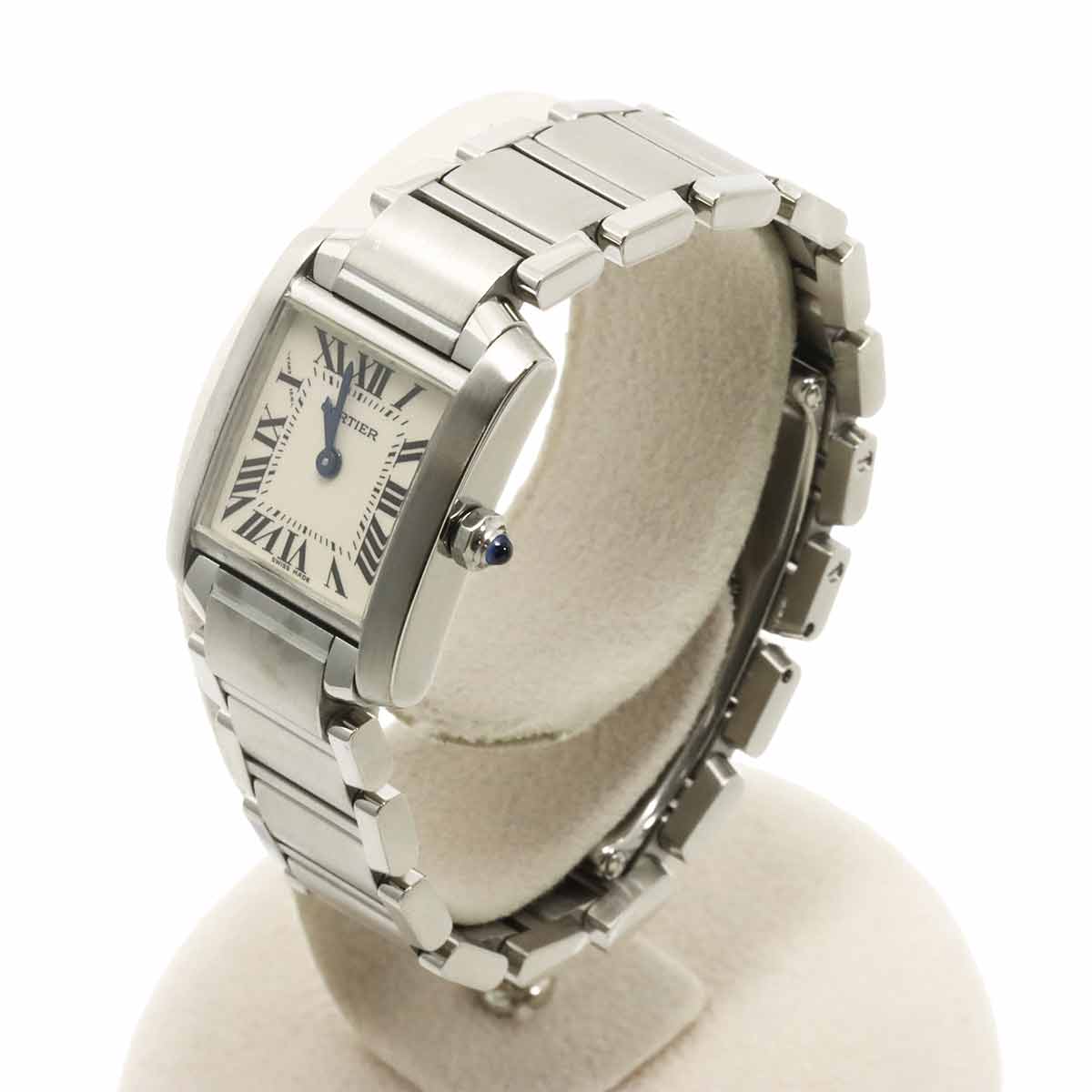 Tank Francaise SM W51008Q3 Quartz Cream Dial Ladies Watch