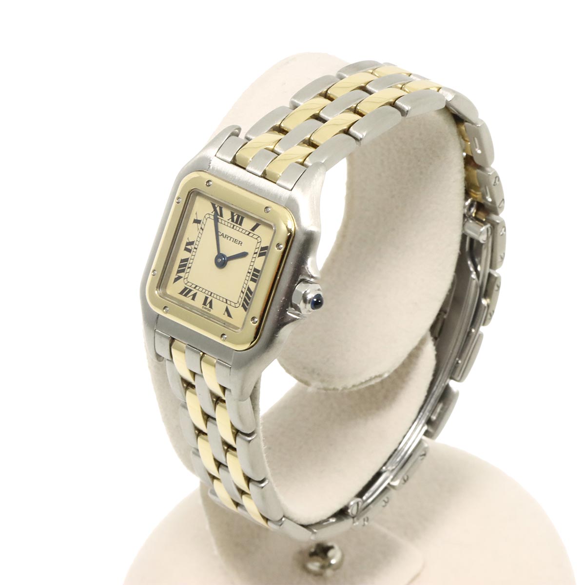 Panthere Two Row SM 84083242 Quartz Cream Dial YG