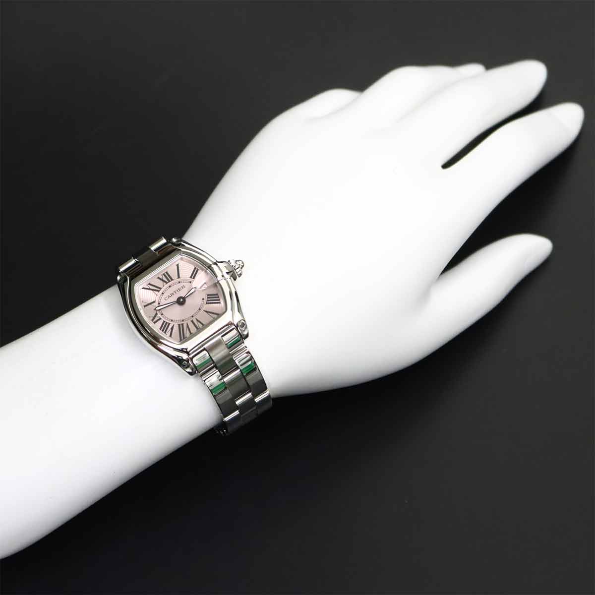 Roadster W62017V3 Date Quartz Pink Dial Ladies Watch