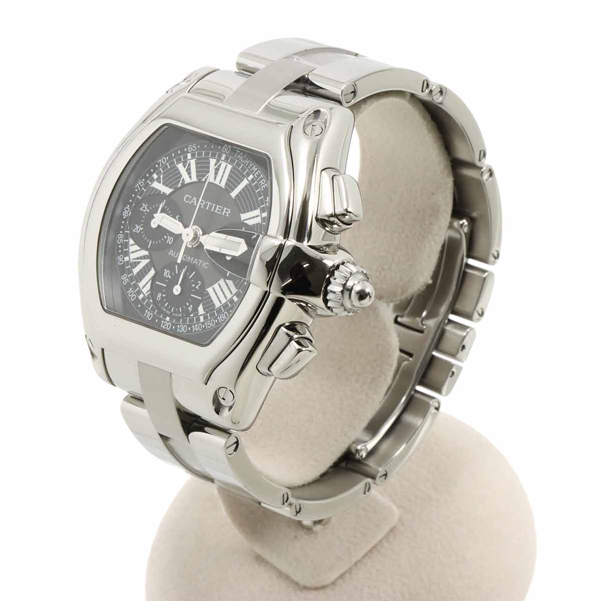 Roadster Chronograph W62007X6 Date Automatic Black Dial Mens