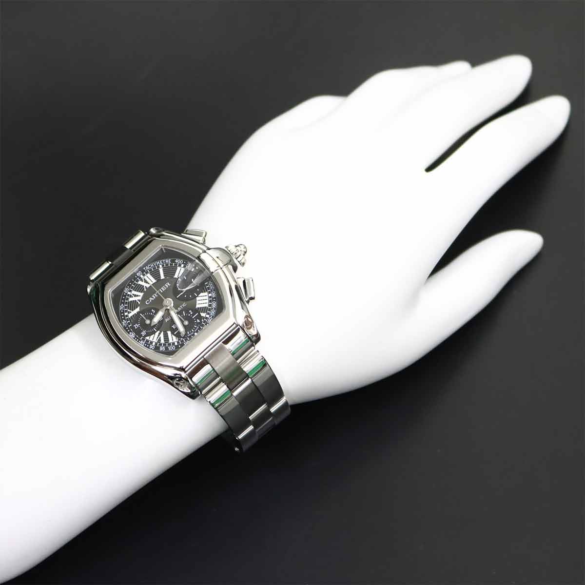 Roadster Chronograph W62007X6 Date Automatic Black Dial Mens