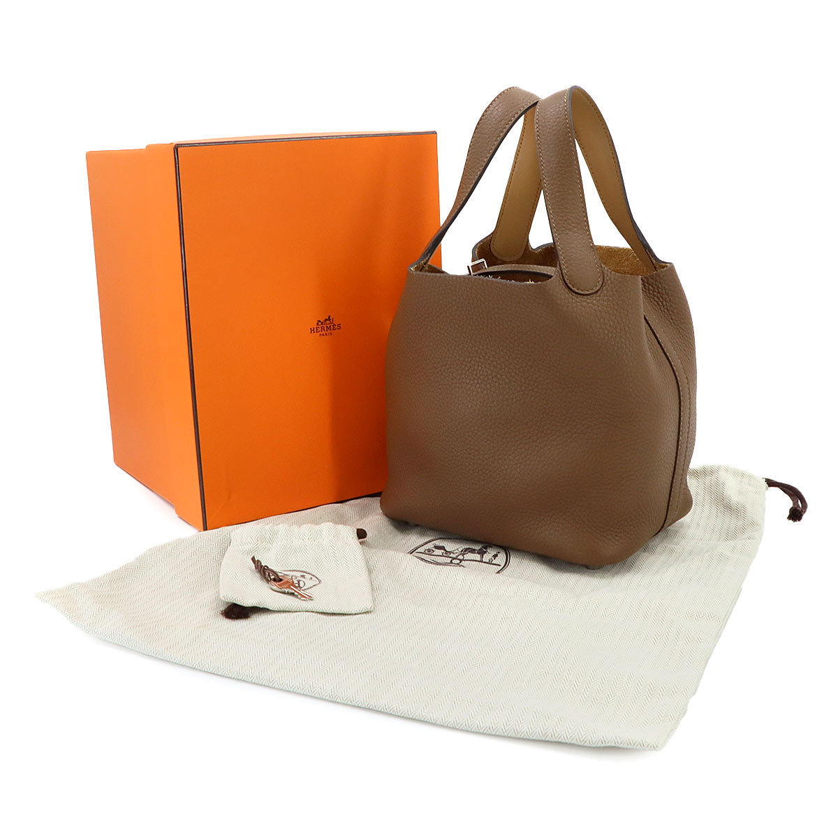 Picotin Lock Eclat PM Hand Bag Traurillon Clemence Alezan