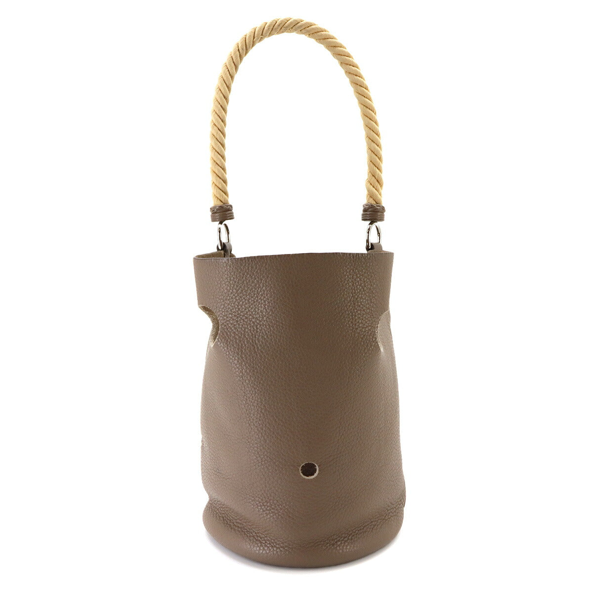 Mangeoire MM Hand Bag Taurillon Clemence Etoupe