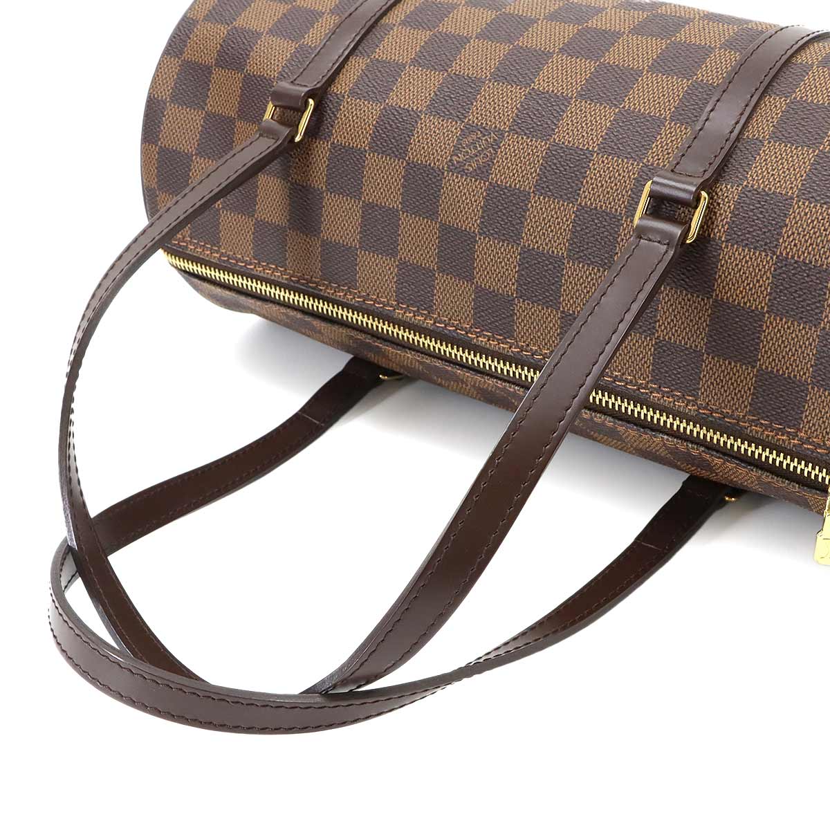 Damier Papillon 30 Hand Bag Ebene N51303 Pouch Purse