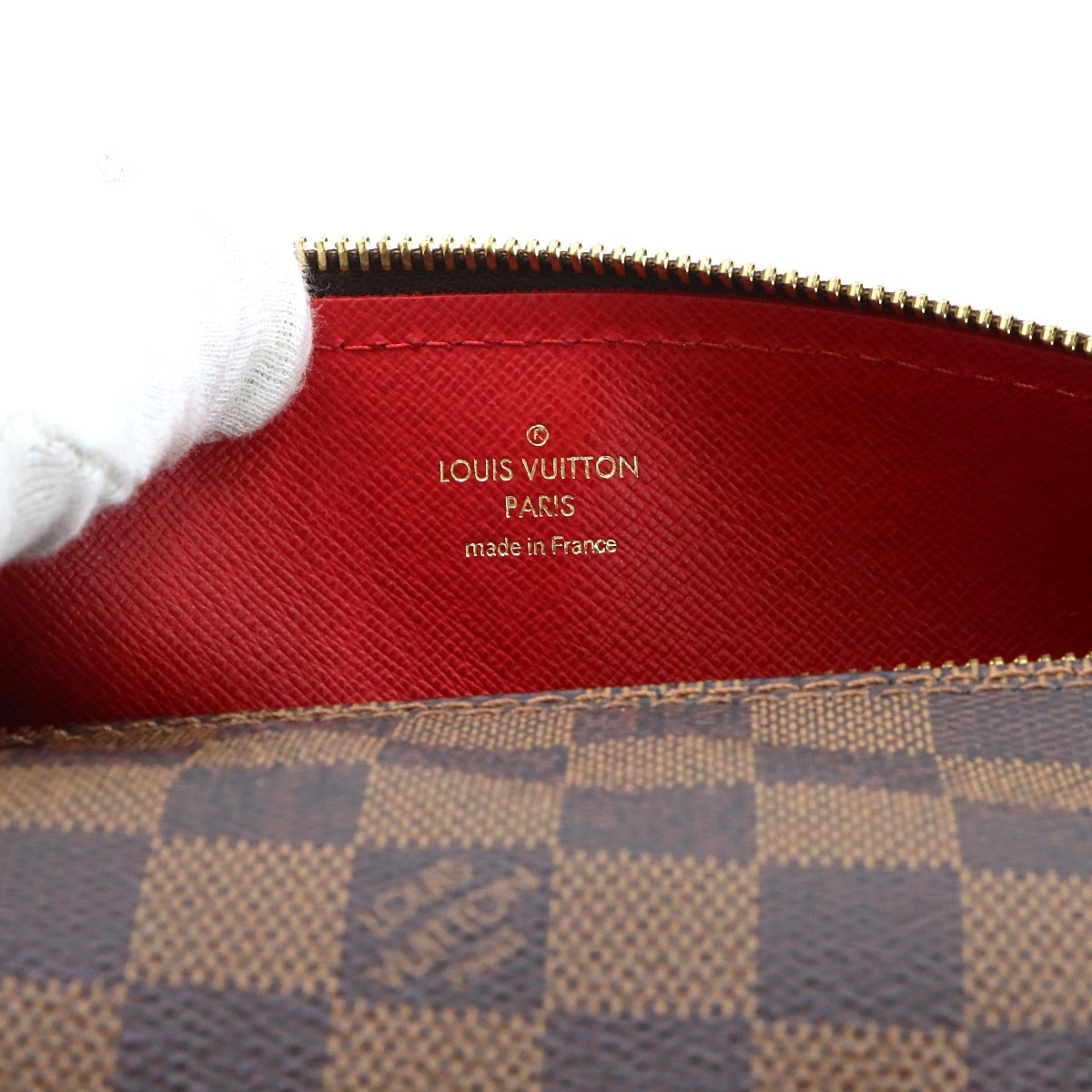 Damier Papillon 30 Hand Bag Ebene N51303 Pouch Purse