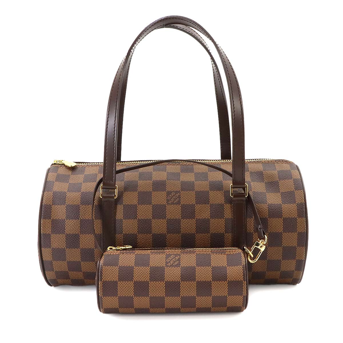 Damier Papillon 30 Hand Bag Ebene N51303 Pouch Purse