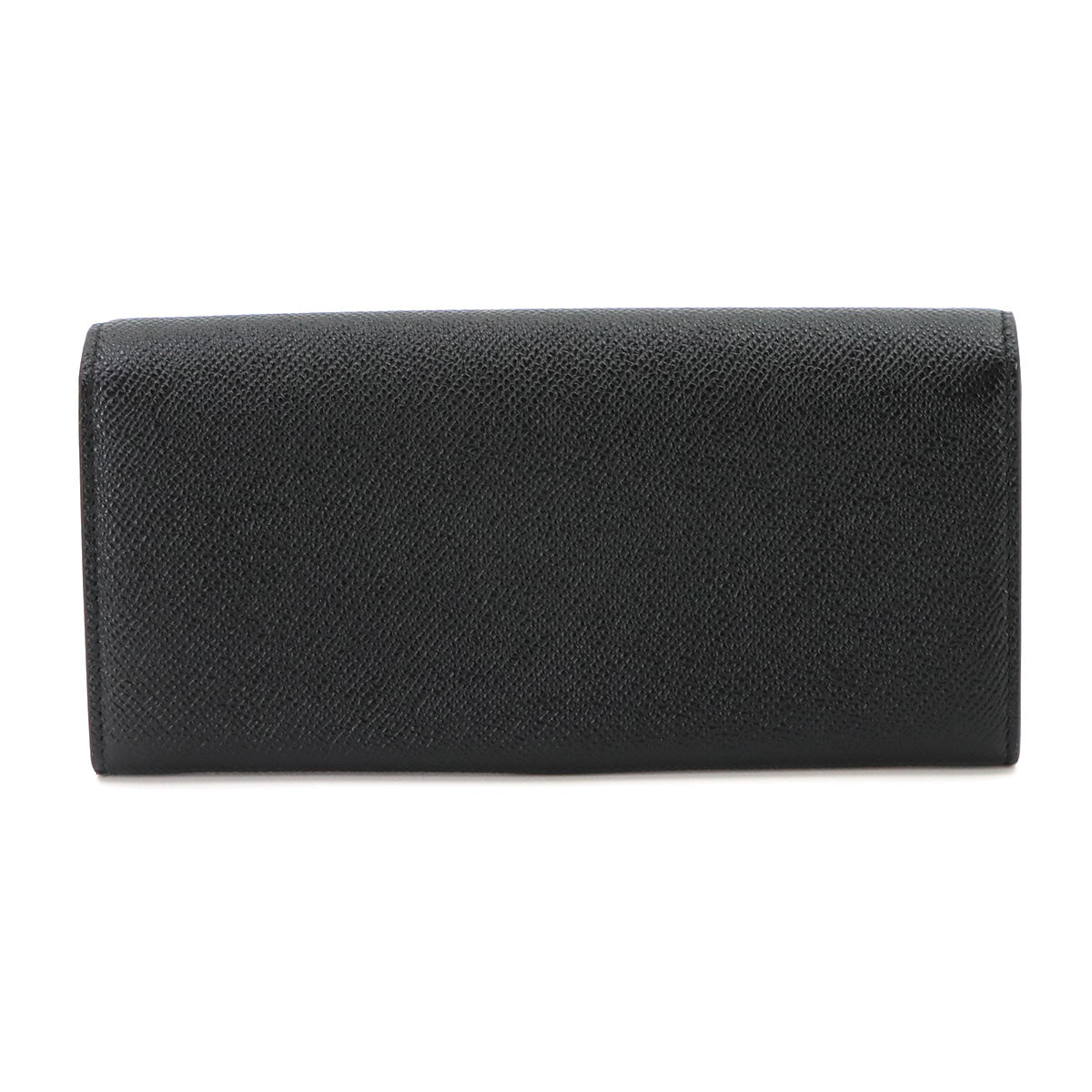 BVLGARIBVLGARI Long Wallet Leather Black 289381 Purse