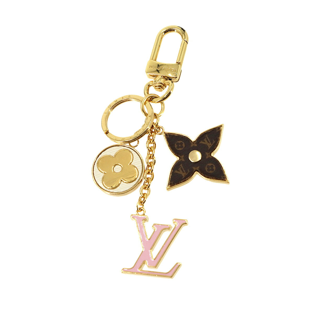 Spring Street Bag Charm and Key Holder M01187 Monogram