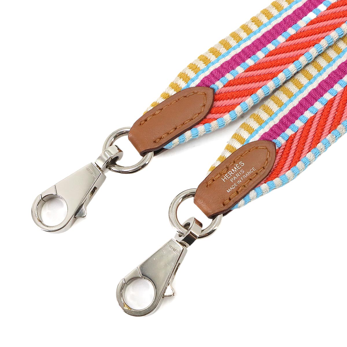 Bandouliere Sangles Caval 25mm Shoulder Strap Capucine Magnolia