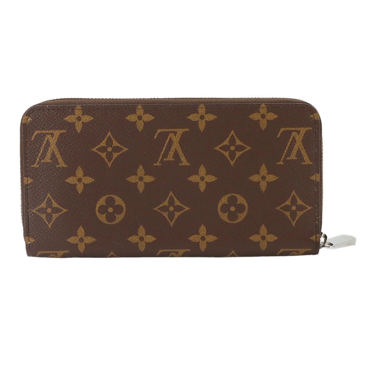 Monogram Zippy Wallet Brown Blue Washed M11776 Purse