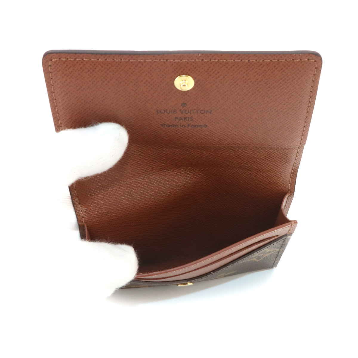 Monogram Enveloppe Carte de Visite Card Case M63801