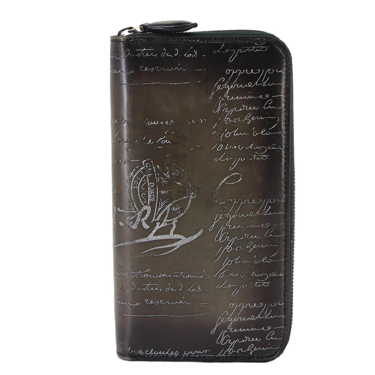 Calligraphy Itauba Long Wallet Venezia Leather