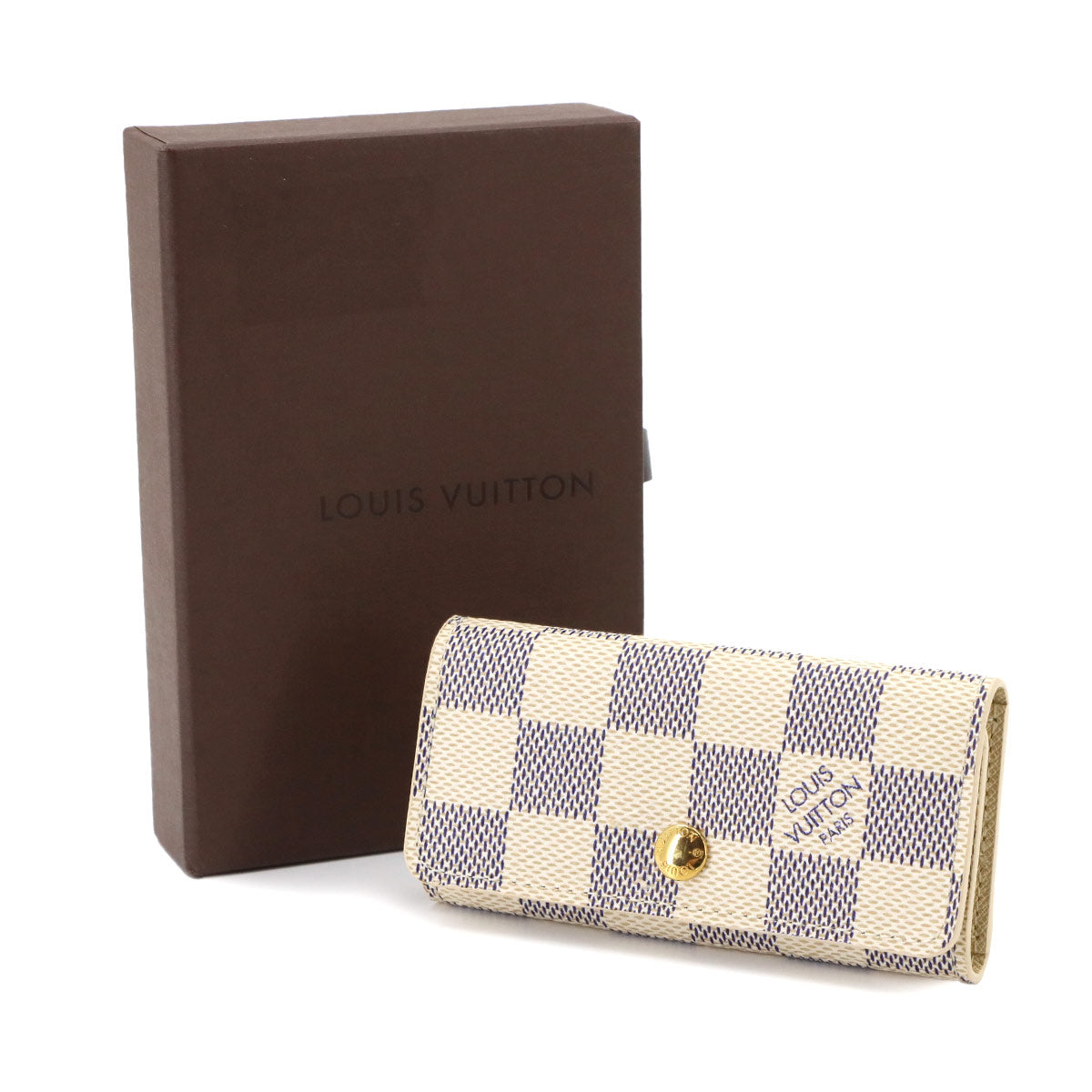 Damier Azur Multi Cles 4 Key Case N60020