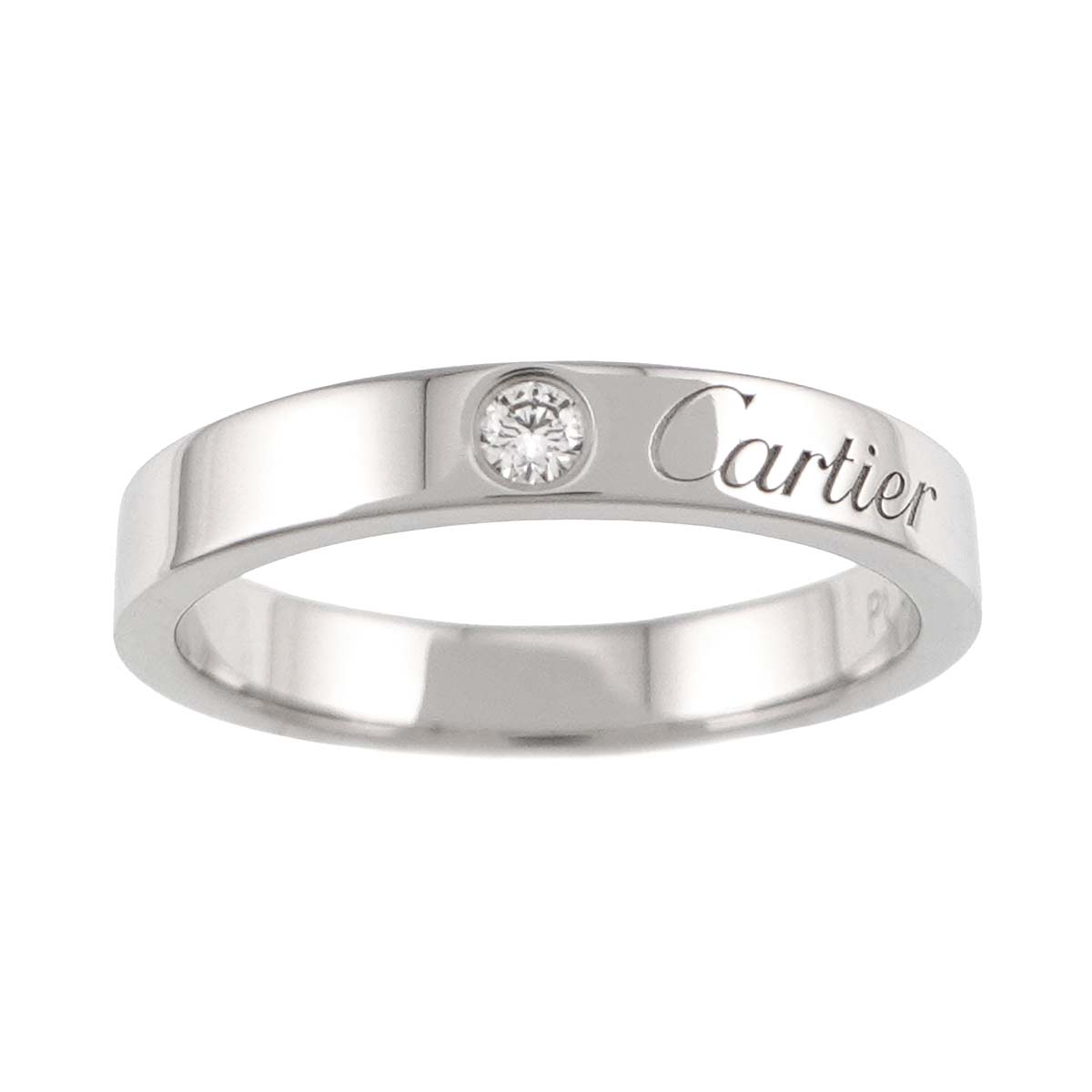 C de Diamond 1P Ring Pt Platinum size50 5.25(US)