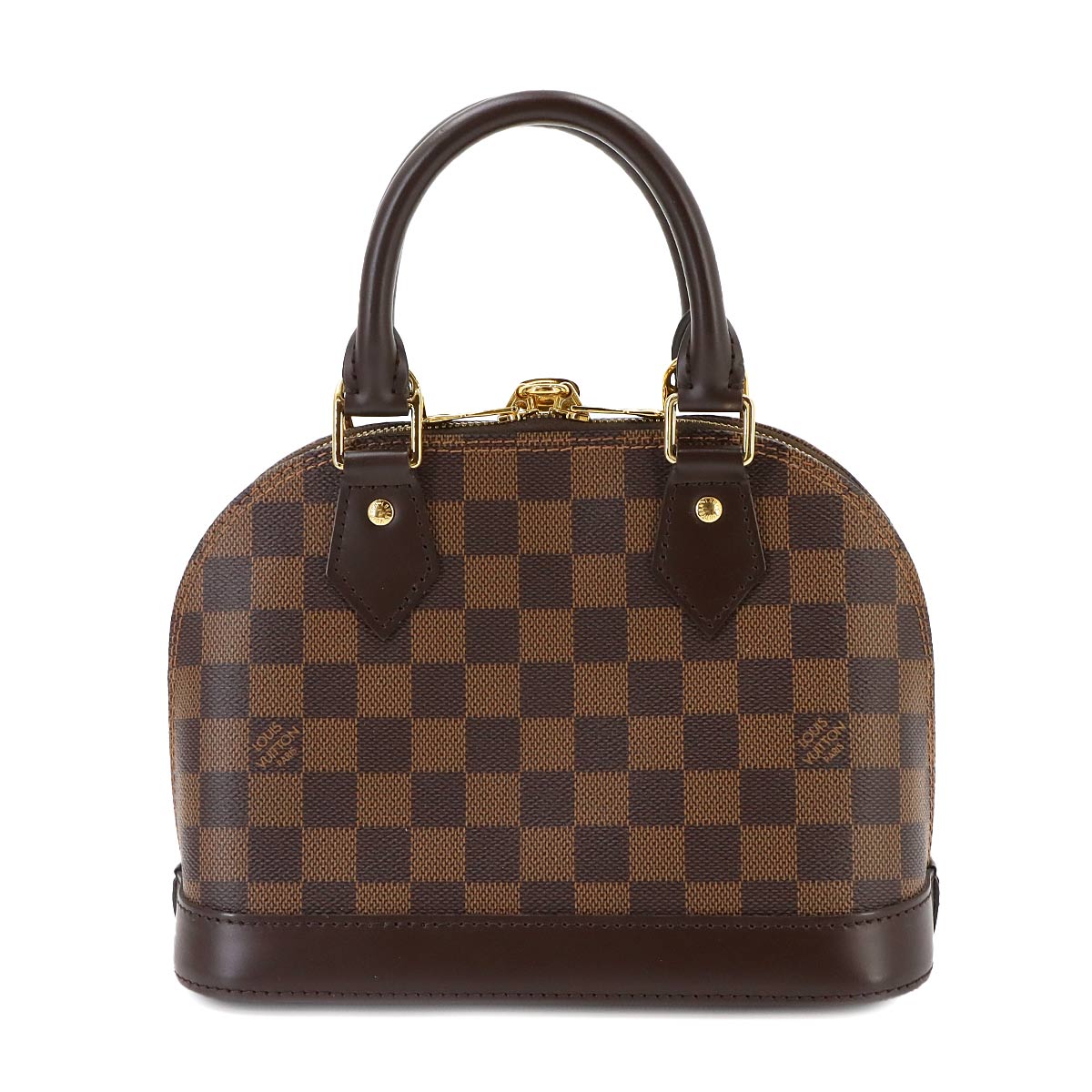 Damier Alma BB Hand Shoulder Bag Ebene N41221 Purse