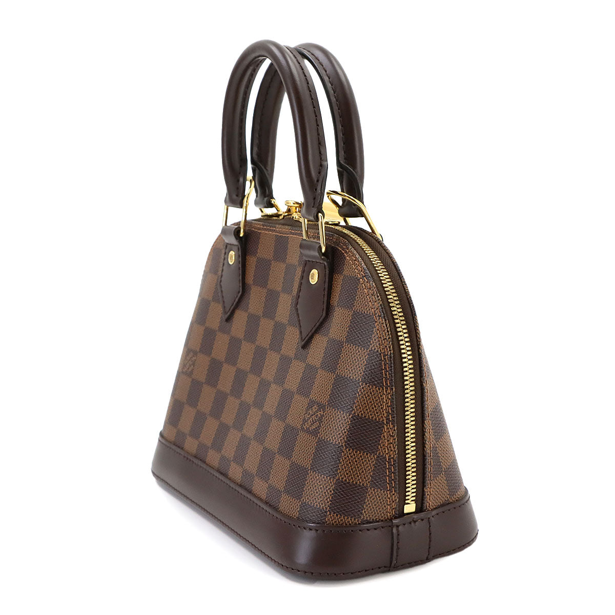 Damier Alma BB Hand Shoulder Bag Ebene N41221 Purse
