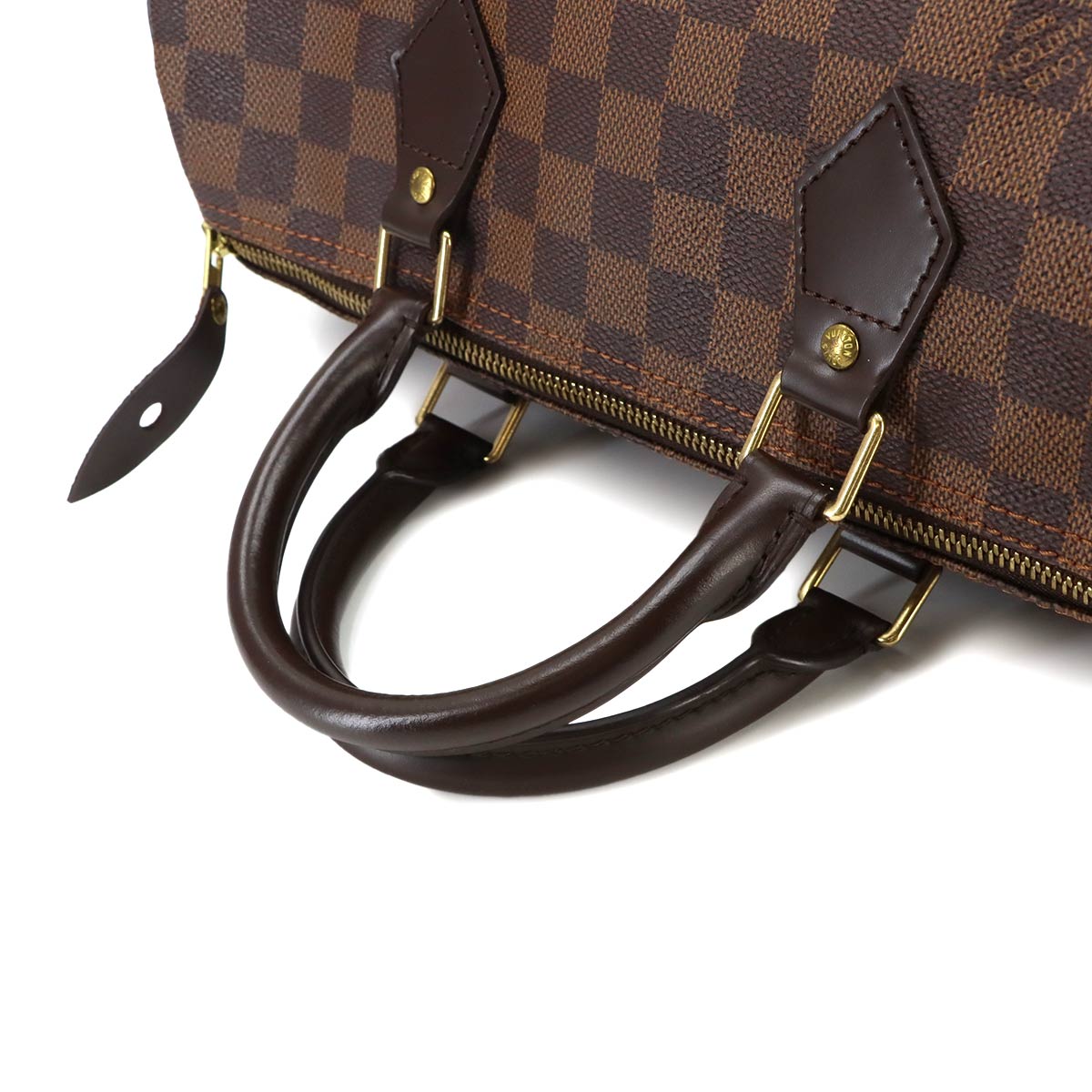 Damier Speedy 30 Hand Bag Ebene N41531 Brown Purse