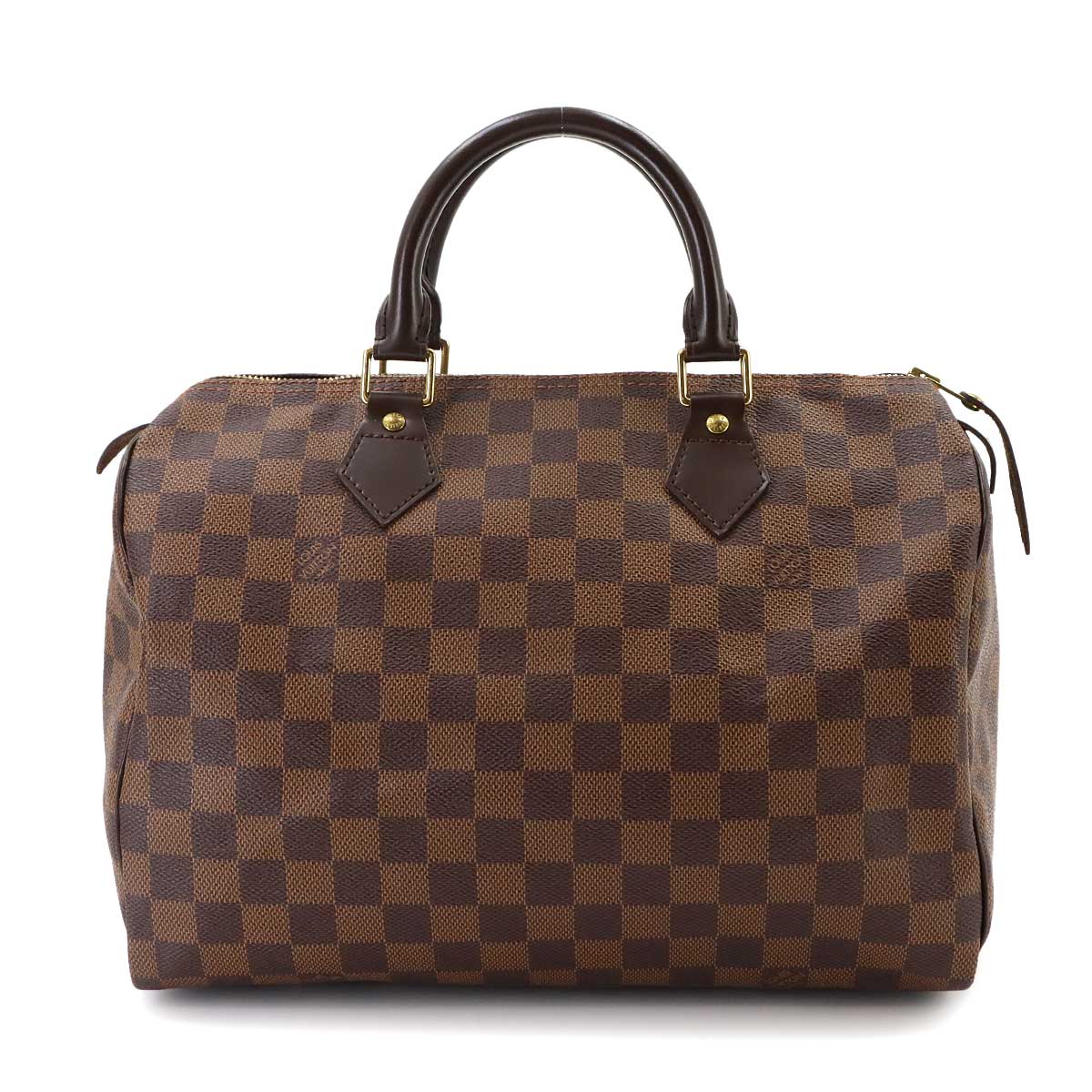 Damier Speedy 30 Hand Bag Ebene N41531 Brown Purse