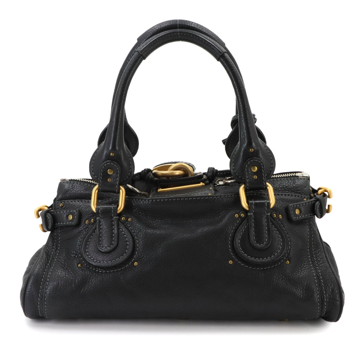 Paddington Hand Bag Leather Black 7ESA02-7E422 Purse